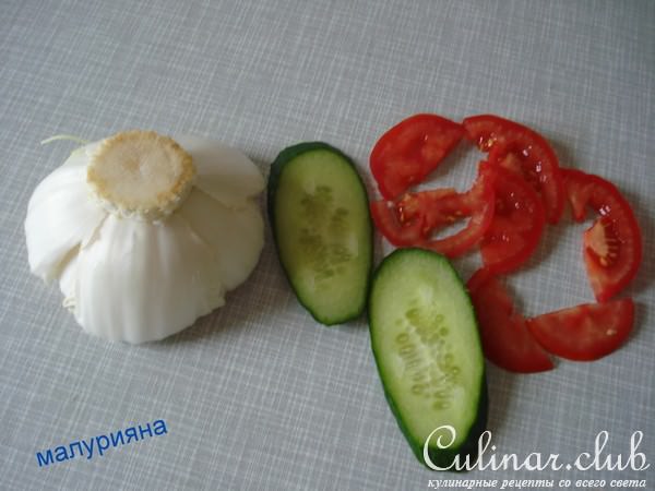 Цветы из овощей(украшения)"Не для оценки"