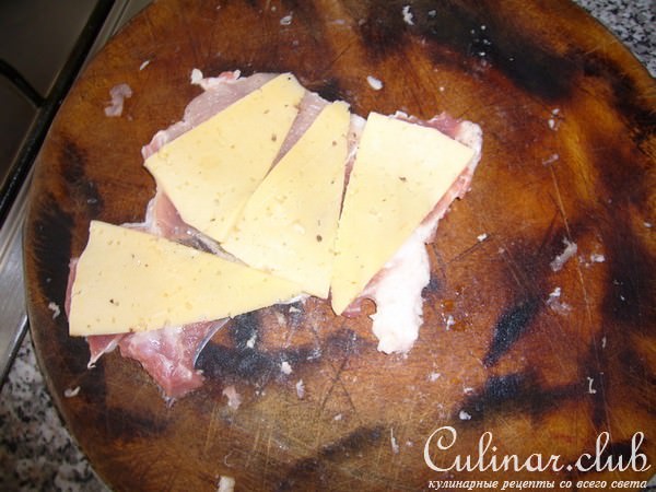 Картофельная запеканка с мясными рулетиками