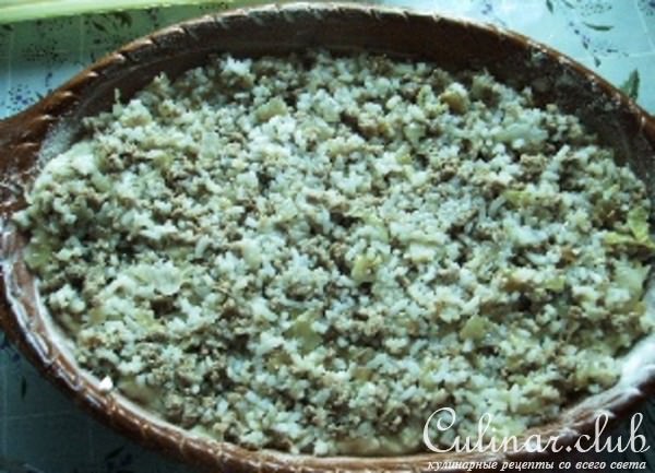 Запеканка картофельно-мясная(мой вариант)