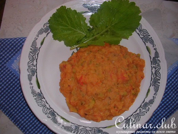 горошница с овощами