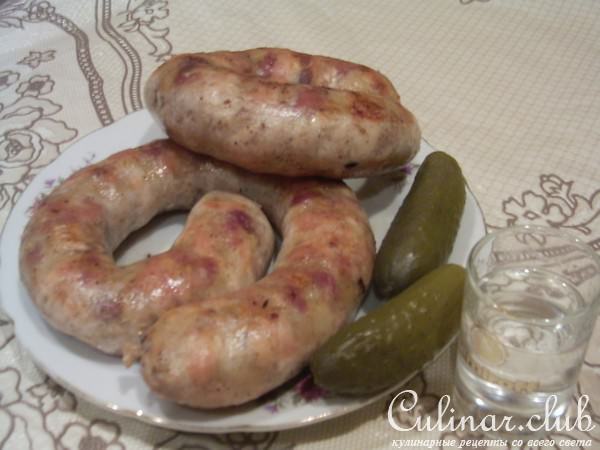 Колбаса домашняя (куриная)
