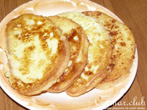Сладкие гренки на сухом молоке)))(вариант)