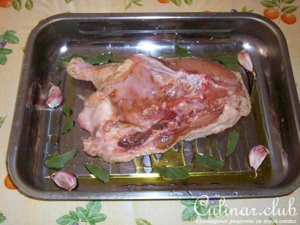 запеченная курица с кортофелем по испански