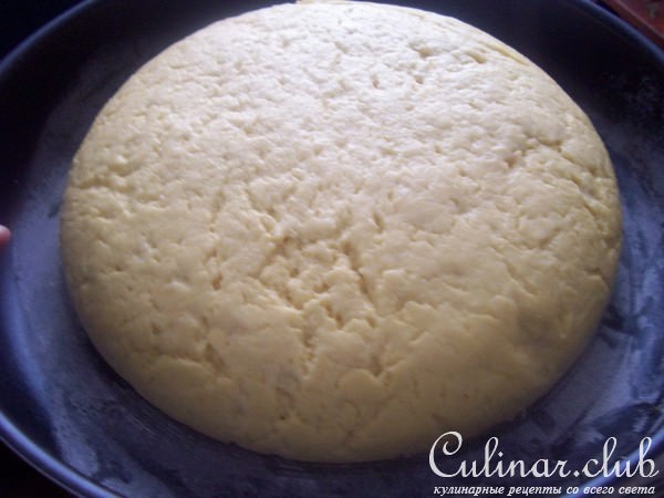 Хлеб кукурузный с сыром (на закваске без дрожжей)