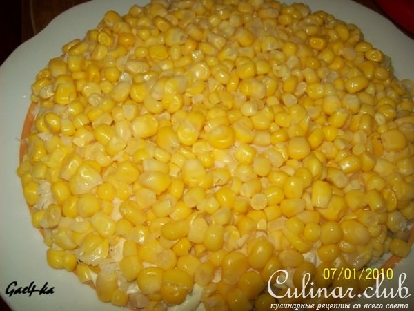 Салат "Ромашка"