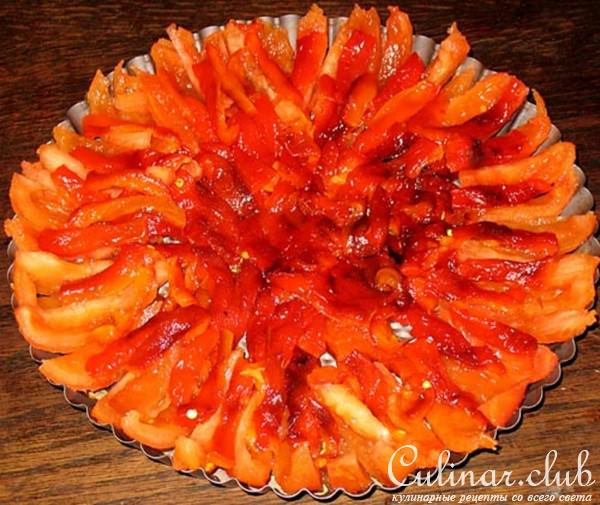Салат "Красное и черное"