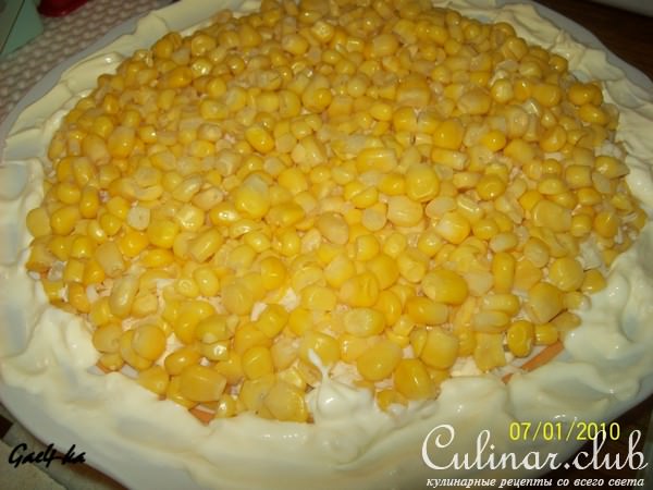 Салат "Ромашка"
