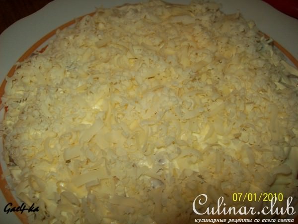 Салат "Ромашка"