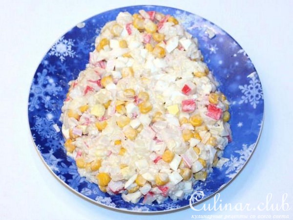 Салат "Овечка" c пекинской капустой