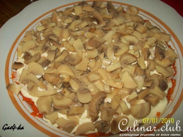 Салат "Ромашка"