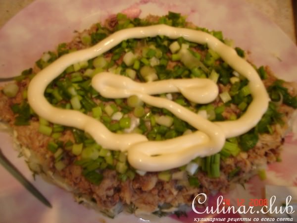 салат"Красная рыбка"