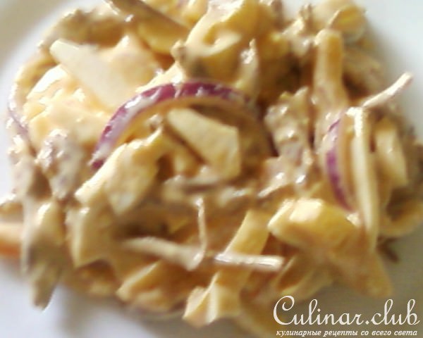 Салат"Мясной с лечо"