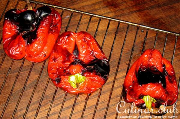 Салат "Красное и черное"
