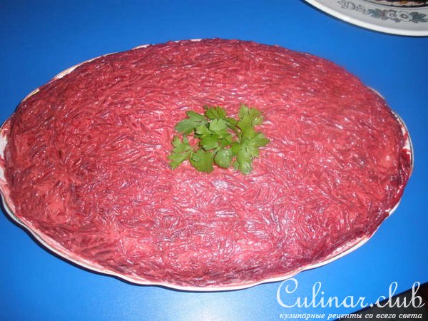 Селёдка под шубой (вариант).