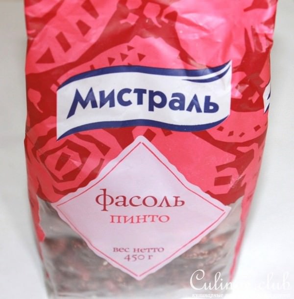 Салат с фасолью в японском стиле