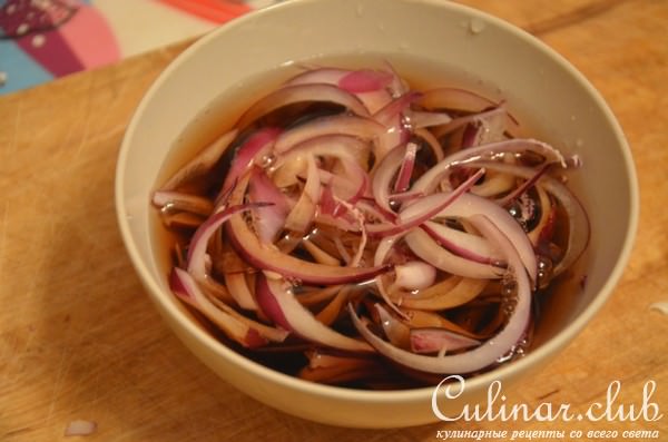Римский салат с фасолью (Insalata di fagioli alla romana)
