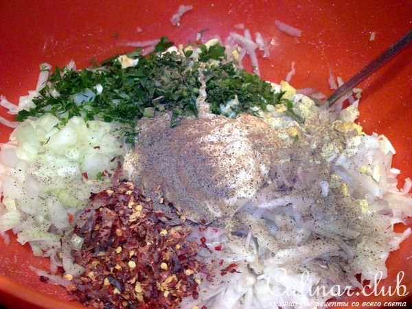 Салат из топинамбура (иерусалимский артишок, булва, волошская репа, sunchoke, topinambour)
