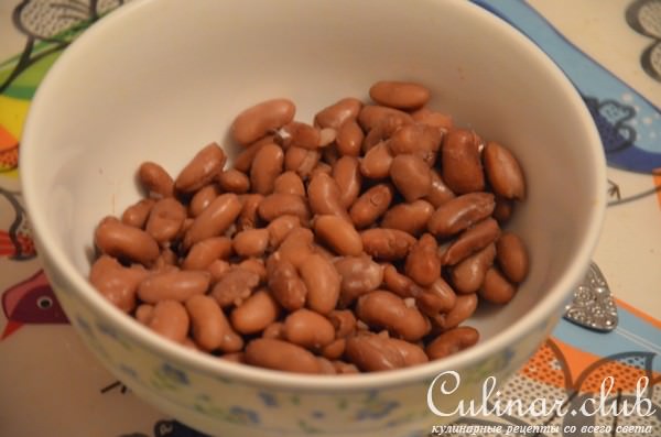 Римский салат с фасолью (Insalata di fagioli alla romana)