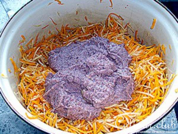 Салат витаминный в ореховом соусе