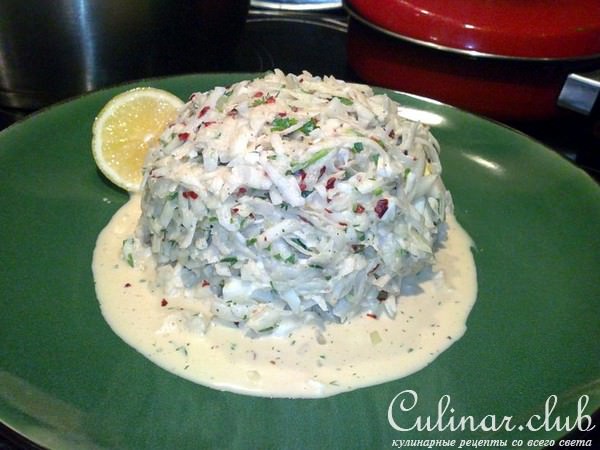 Салат из топинамбура (иерусалимский артишок, булва, волошская репа, sunchoke, topinambour)