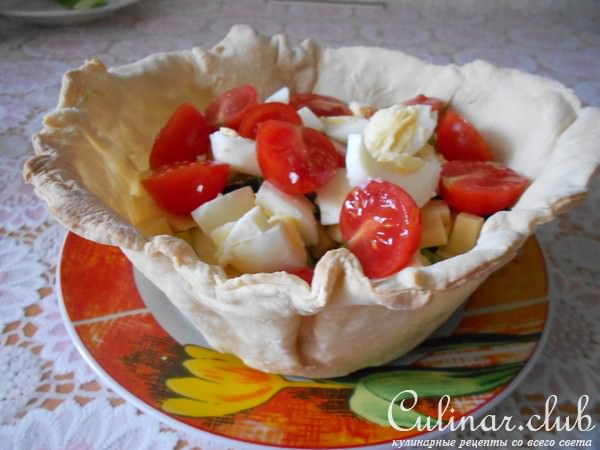 Салат "Хрустящая корзинка"