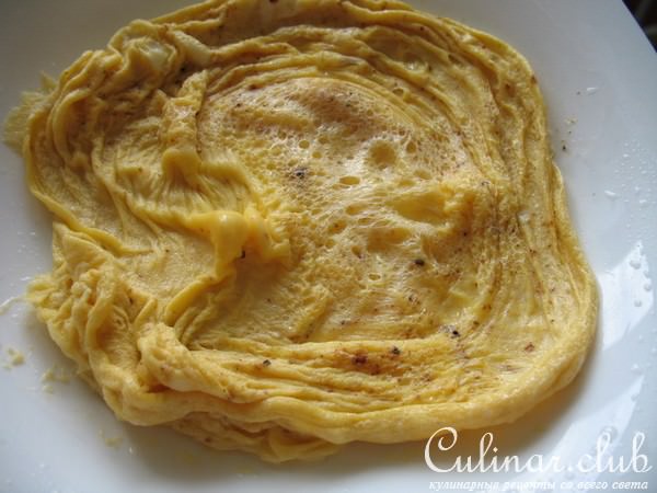 Салат с рукколой и козьим сыром 2 - зимний вариант