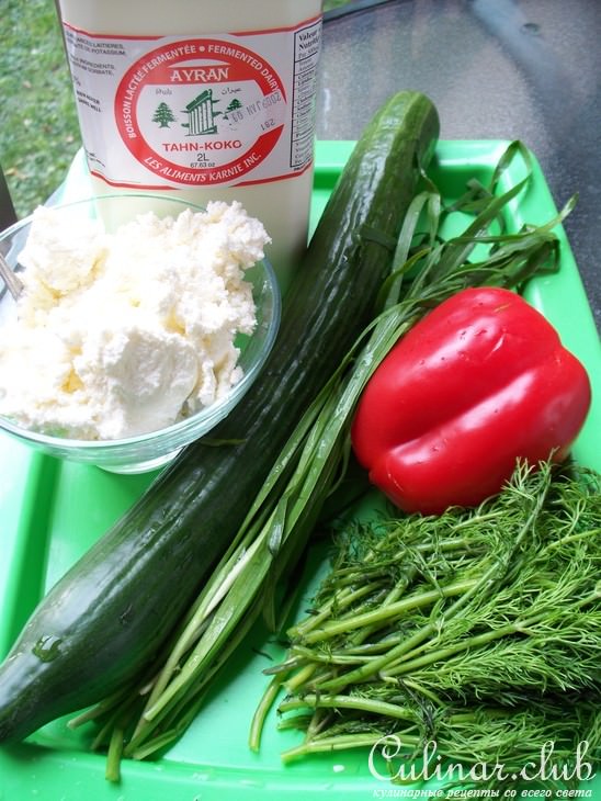 Коктейль творожно -огуречный за 10 минут. ХУДЕЕМ ВКУСНО № 2 !!