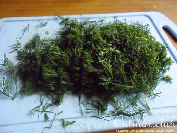 Салат с кускусом и зернёным творогом