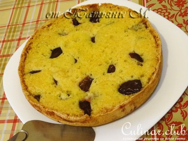 Сливовый пирог (проще не куда)
