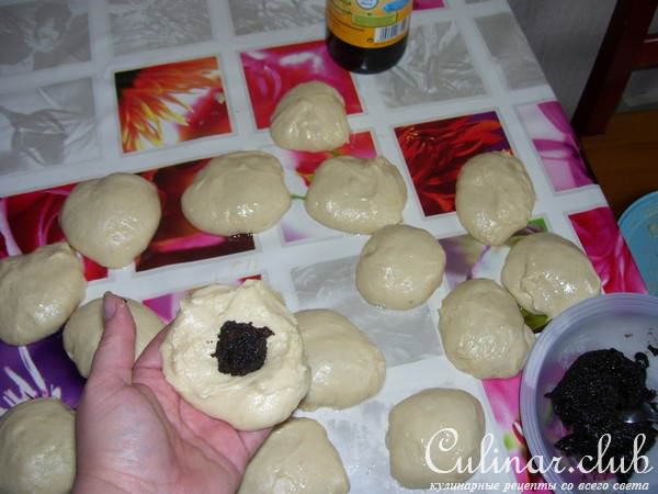 Пирог из булочек