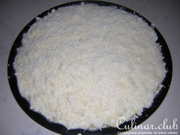 МАННИК С ТВОРОЖНО-ФРУКТОВОЙ НАЧИНКОЙ