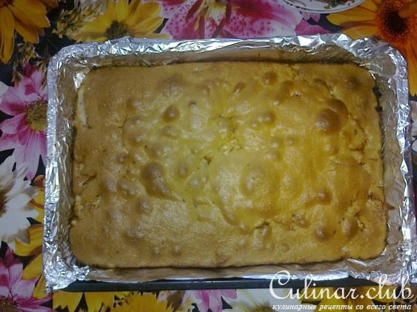 Пирог с яблоками