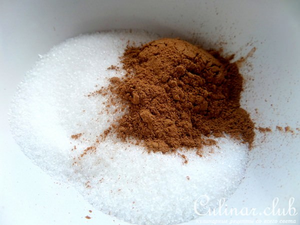 Сладкая лепёшка с корицей