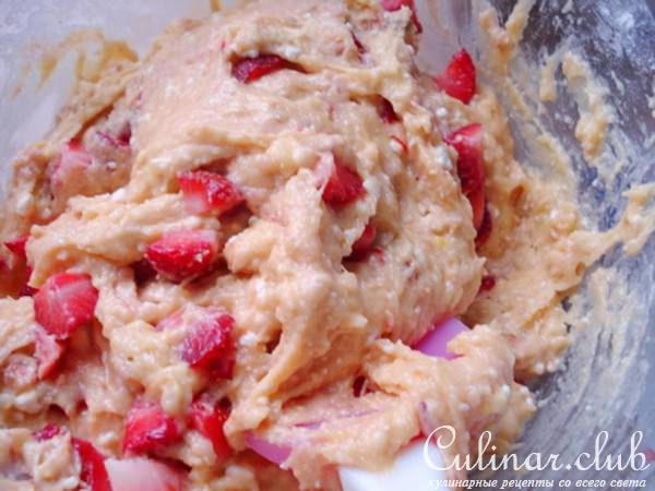 Пирог с клубникой