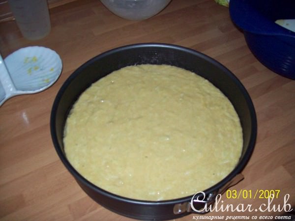Кабачковый кекс с орехами.