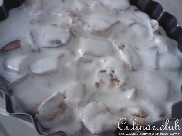 Савоярди по снежной коркой