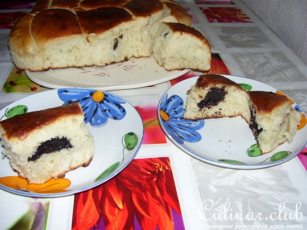 Пирог из булочек