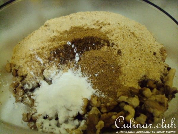 Греческий ореховый пирог(Karidopita)