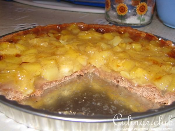 Пирог с ананасом