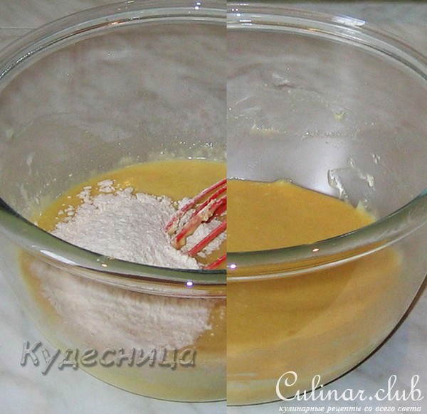 Яблочный пирог с маскарпоне (вариант)