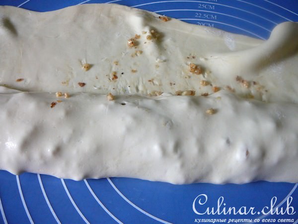 Штрудель с орехами и мучной крошкой, он же «баклава Шимона мамы»