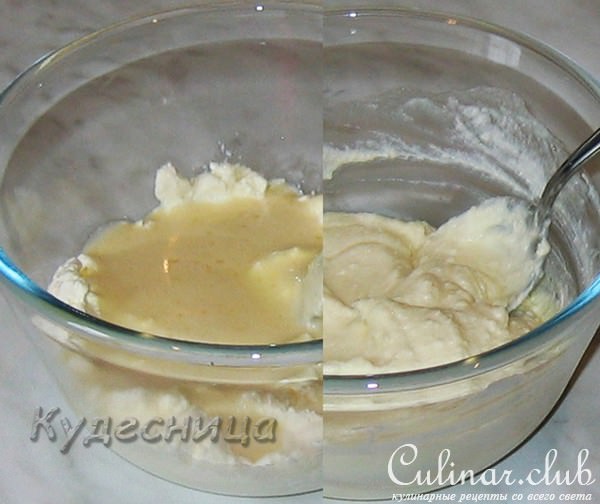 Яблочный пирог с маскарпоне (вариант)