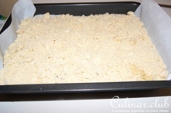Сливовый пирог с сахарной корочкой