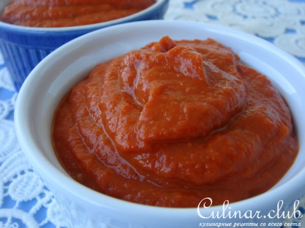 Томатный кетчуп (домашний).