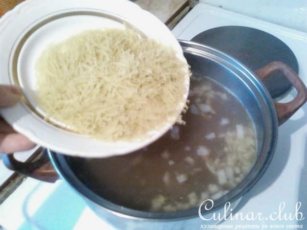 суп грибной