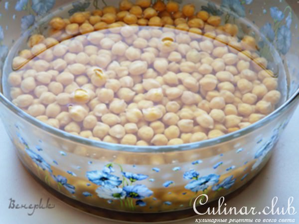 Суп из баранины, с нутом и перловкой (Chorba frik)