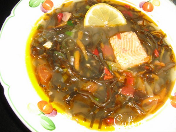 Супчик из морской капусты (Ещё один вариант)