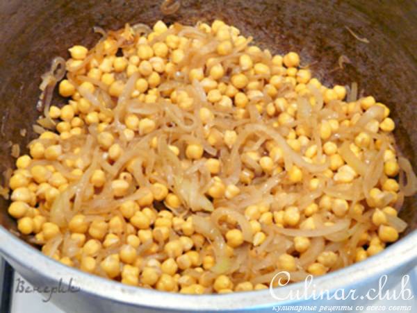 Суп из баранины, с нутом и перловкой (Chorba frik)