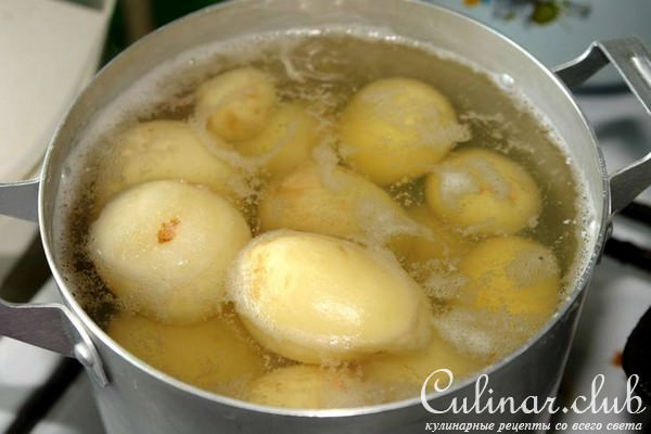 Окрошка на лимонном соке