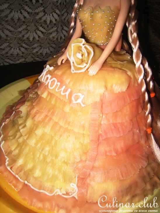 торт-кукла "Ксюша"